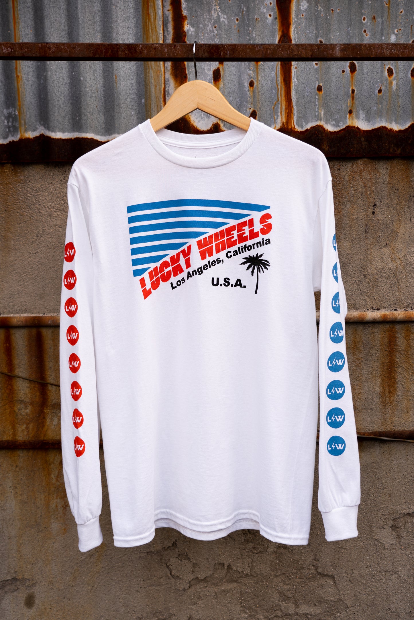 USA LONG SLEEVE - WHITE