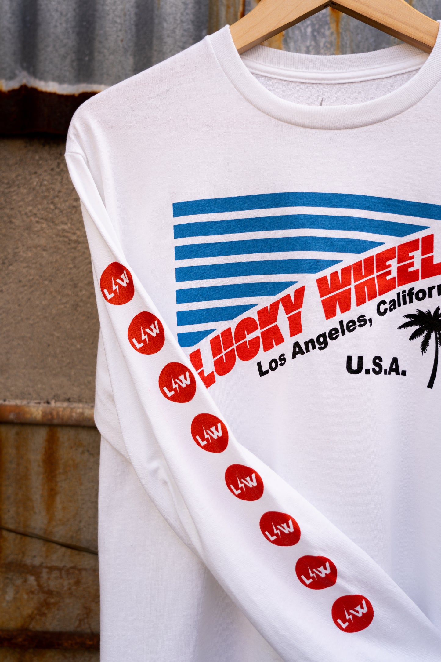 USA LONG SLEEVE - WHITE