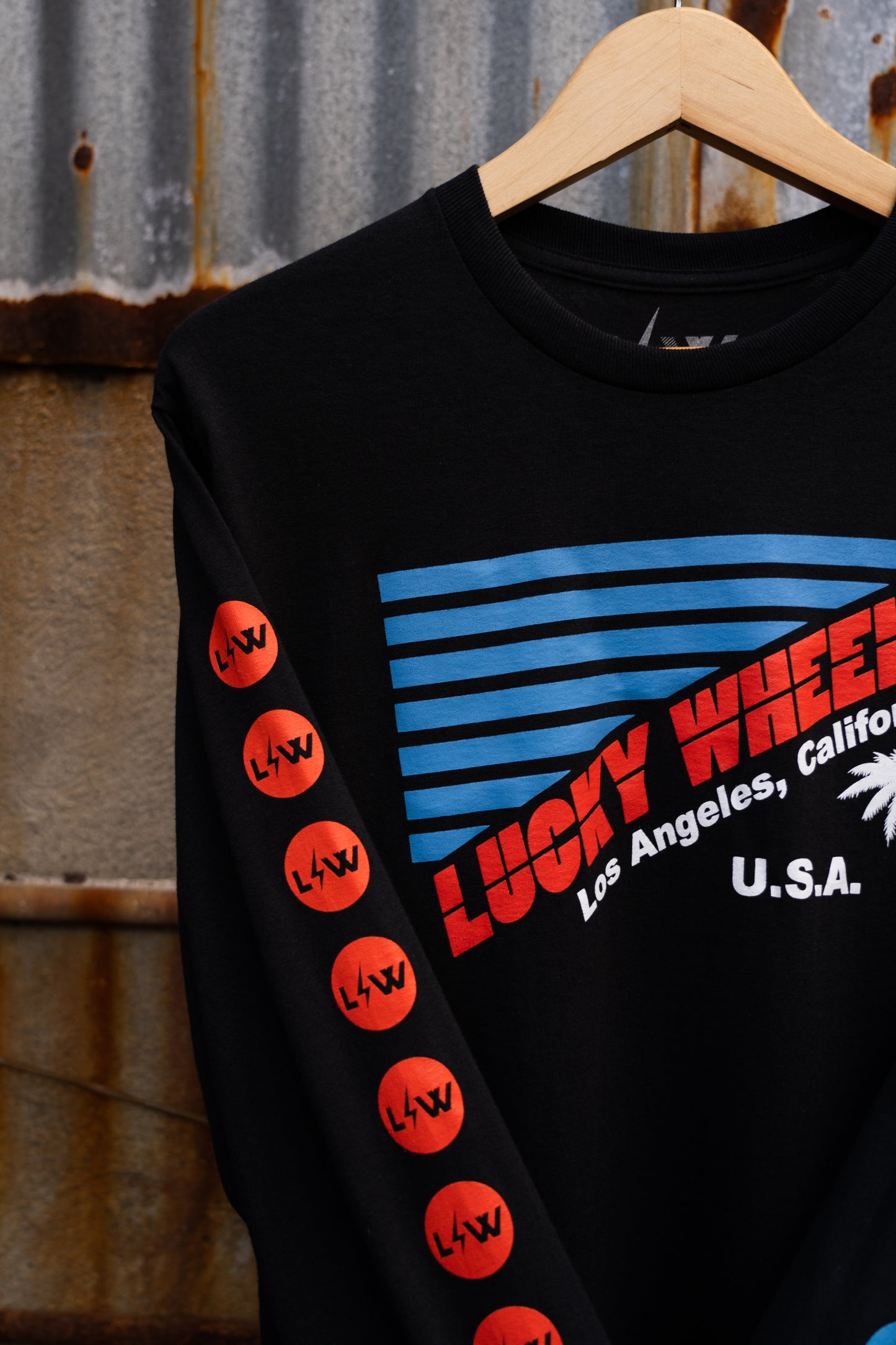 USA LONG SLEEVE - BLACK