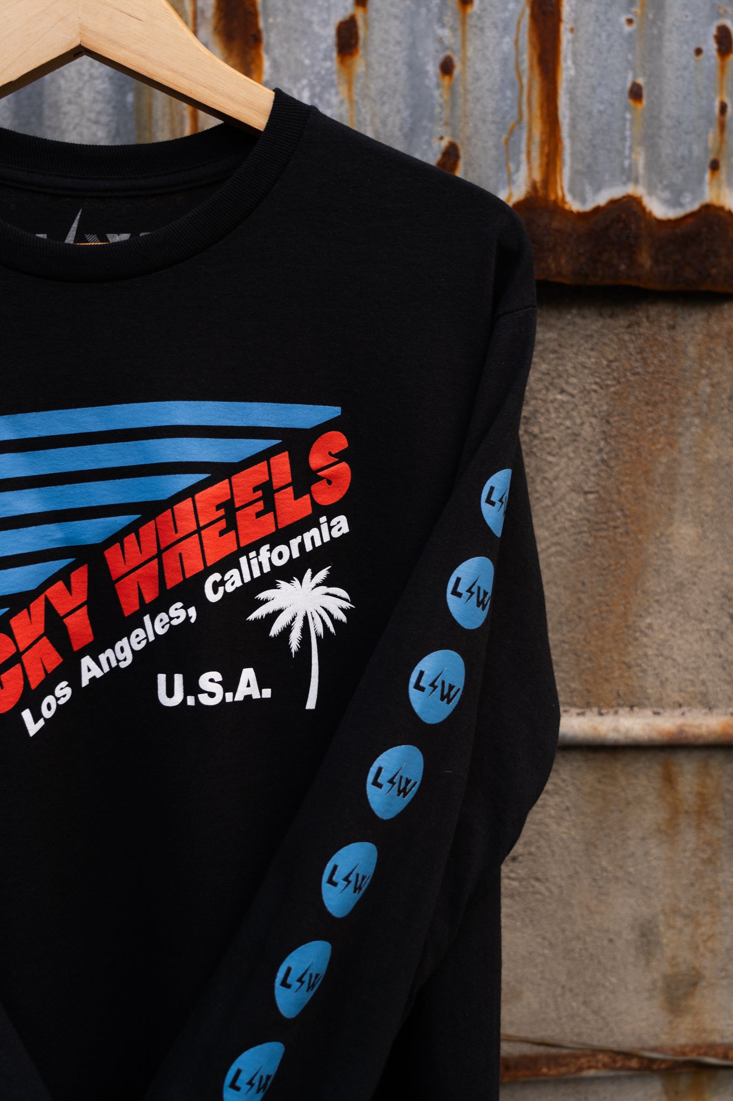 USA LONG SLEEVE - BLACK