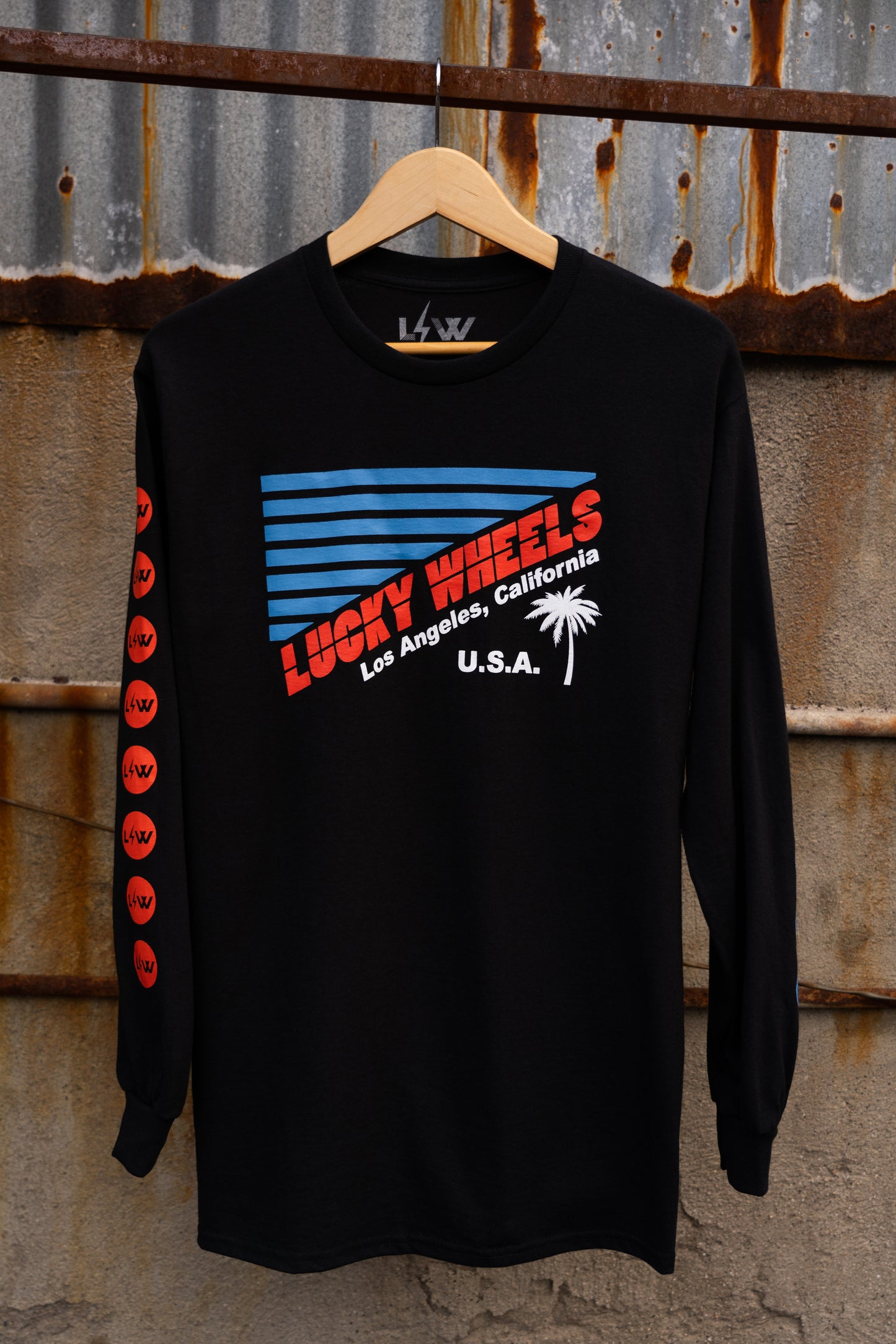 USA LONG SLEEVE - BLACK