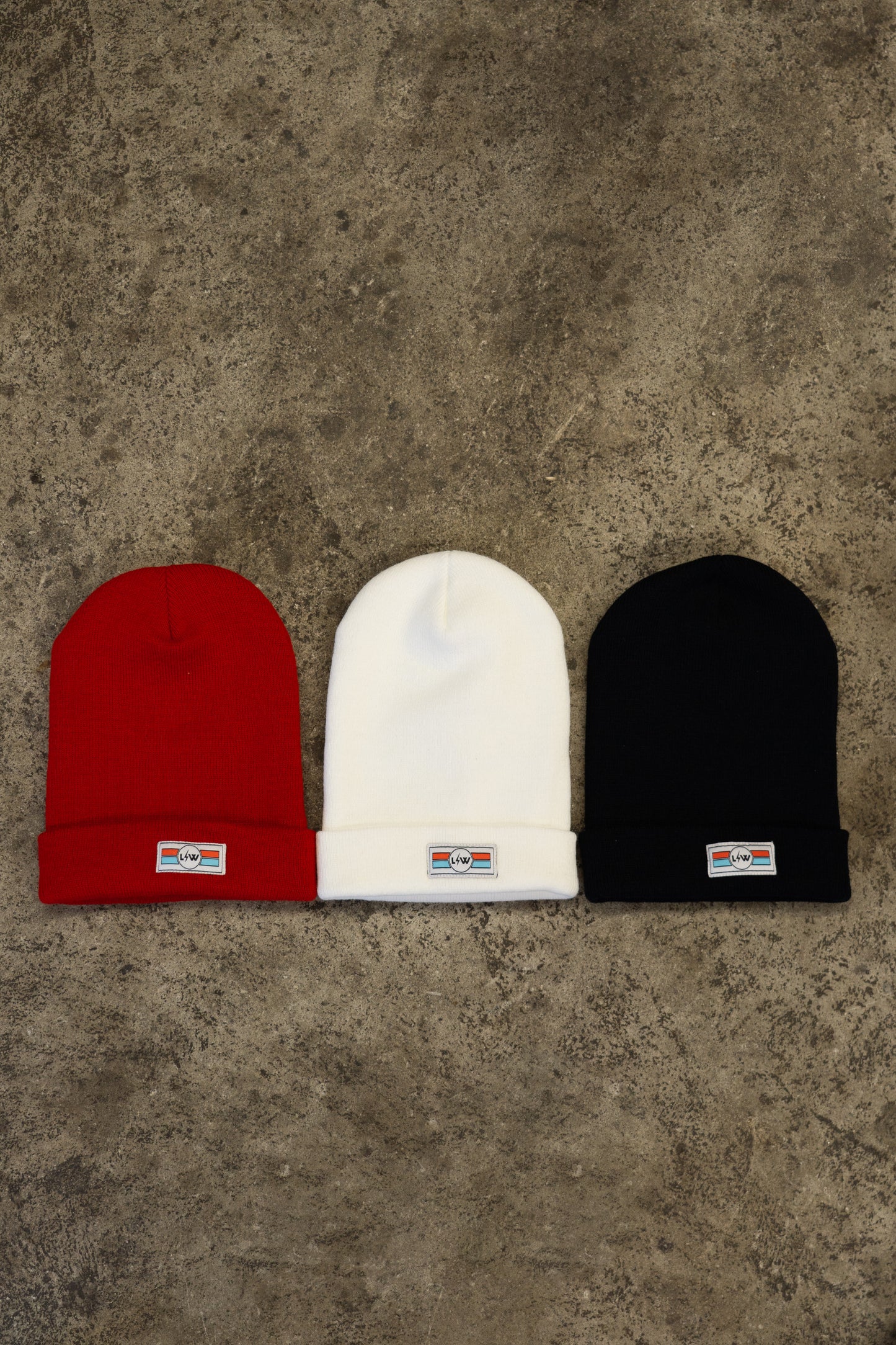 OEM BEANIE -RED/WHITE/BLACK-